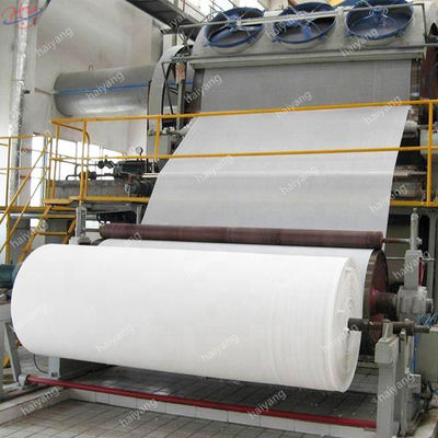 χαρτί τουαλέτας 5t/D 1880mm που κατασκευάζει το έγγραφο ιστού μηχανών 100m/Min που κατασκευάζει τη μηχανή