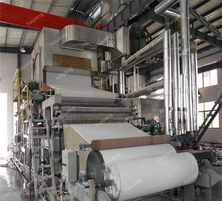 15T/D fourdrinier υψηλής ταχύτητας ενιαίο ξηρότερο χαρτί τουαλέτας καλωδίων που κάνει τη μηχανή και τη γραμμή παραγωγής